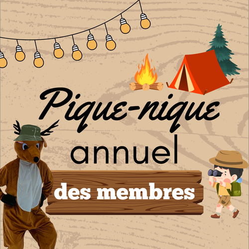 Pique-nique annuel des membres